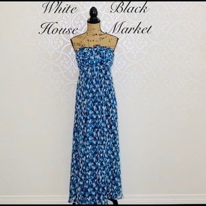 White House Black Market Halter Maxi Dress
